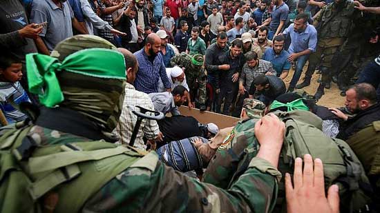 مقتل عنصرين من كتائب القسام أطلاقا النار نحو إسرائيل