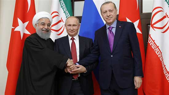 الكرملين: بوتين يعقد قمة ثلاثية مع أردوغان وروحاني