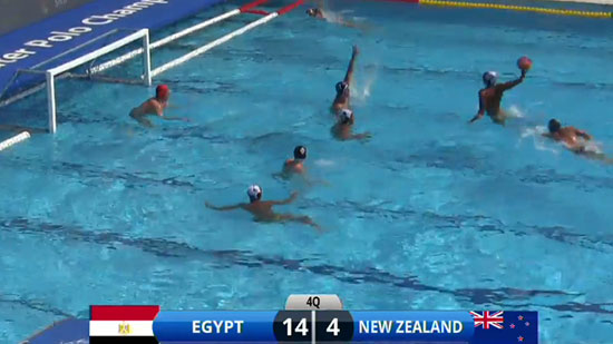 بعد السعودية والأرجنتين.. منتخب مصر للكرة المائية يكتسح نيوزيلندا 14-4