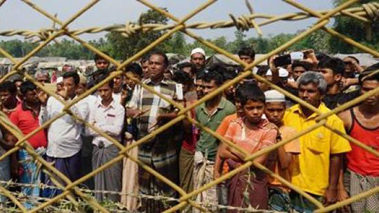 آلاف الروهينجا المسلمين يتظاهرون في بنجلاديش للمطالبة 