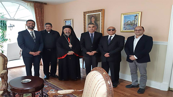 بطريرك الكاثوليك يتقابل مع سفير مصر بكندا
