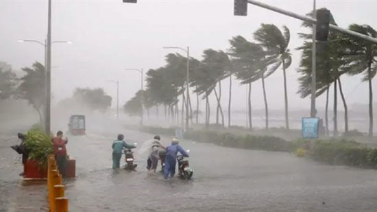  سرعة إعصار مانكوت تصل ل 200 كيلومتر في الساعة