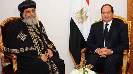 البابا: السيسي رئيس مصر ويمثل مصر
