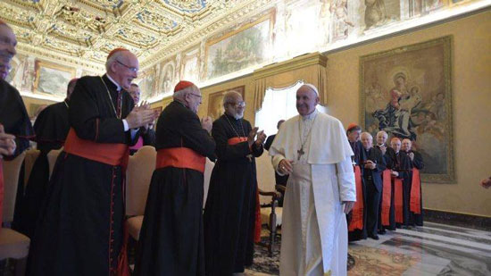 البابا فرنسيس يستقبل الجمعية العامة لتعزيز وحدة المسيحيين