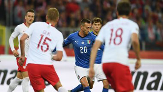 إيطاليا تخطف فوزا + 90 أمام بولندا بدورى الأمم الأوروبية