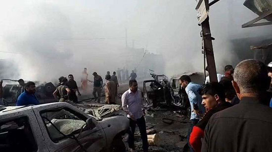 قتلى وجرحى بانفجار سيارة مفخخة داخل سوق شعبي في الموصل