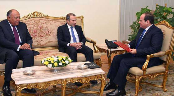 الرئيس يؤكد دعم مصر استقرار لبنان ووحدة شعبه