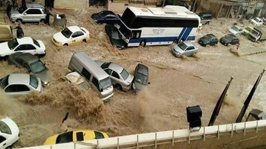 وفاة حالة جديدة من ضحايا السيول بالأردن والعدد النهائى يصل لـ21 وفاة
