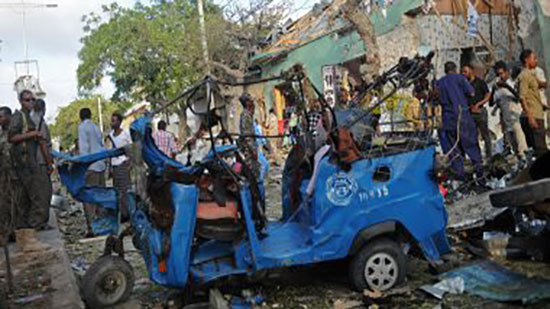 ارتفاع حصيلة تفجيرات العاصمة الصومالية إلى 41 قتيلا