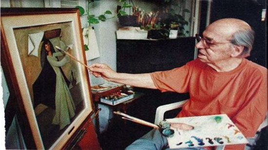 فى مثل هذا اليوم.. وفاة الفنان والشاعر حسين بيكار بعد عطاء دام سبعين عاما