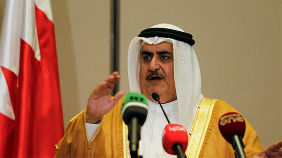 وزير خارجية البحرين، خالد بن أحمد،