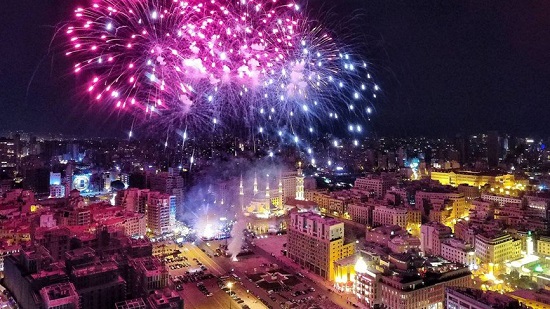  بيروت تفوز بالمركز السابع عالميا كأجمل حفل لرأس السنة 
