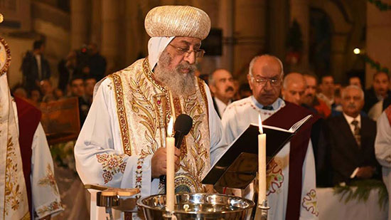 عظة قداسة البابا تواضروس خلال قداس عيد الغطاس المجيد بالكاتدرائية المرقسية بالإسكندرية