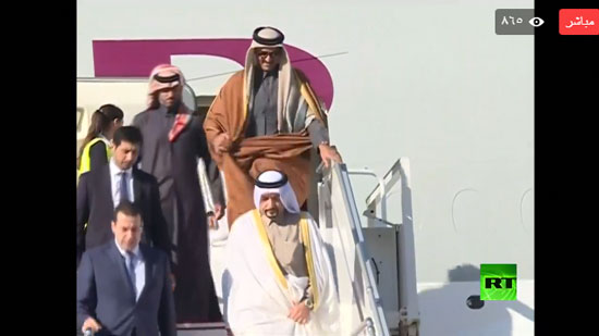 أمير قطر يصل إلى بيروت للمشاركة في القمة العربية الاقتصادية