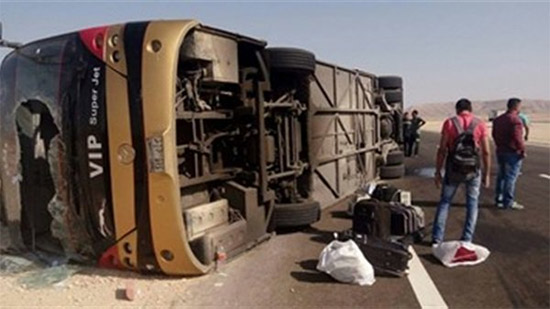 
مصرع سائق وإصابة 17 طالبا بهندسة عين شمس في انقلاب أتوبيس
