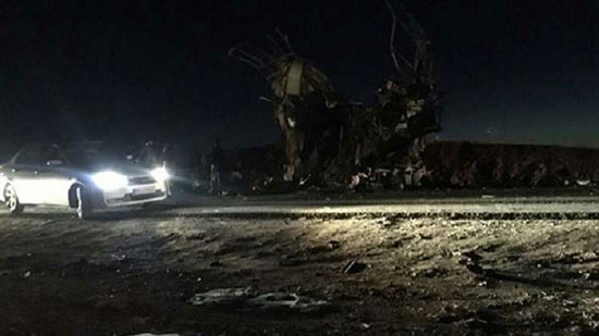 عشرات القتلى من عناصر الحرس الثوري الإيراني بتفجير انتحاري قرب زاهدان