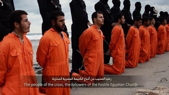 في مثل هذا اليوم..تنظيم داعش يُعدم 21 مصريًّا قبطيًّا من العاملين في ليبيا