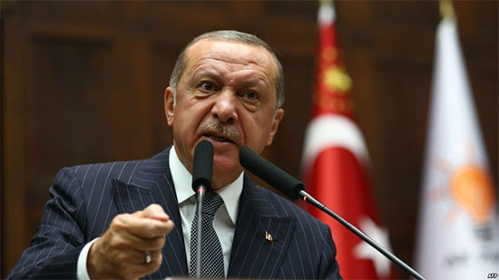 أردوغان يدخل على خط أزمة الجولان