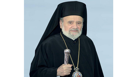  نياحة رئيس أساقفة الكنيسة الأرثوذكسية اليونانية بأستراليا والجنازة السبت القادم ٣٠ مارس  