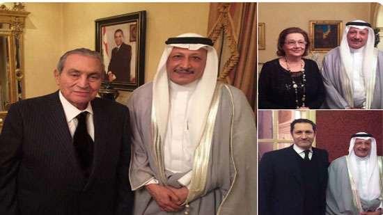بالصور.. ظهور جديد للرئيس الأسبق مبارك وعائلته