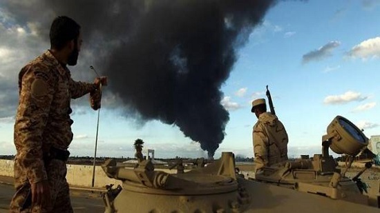 ميلشيات طرابلس تقصف سوق الخميس جنوبي العاصمة