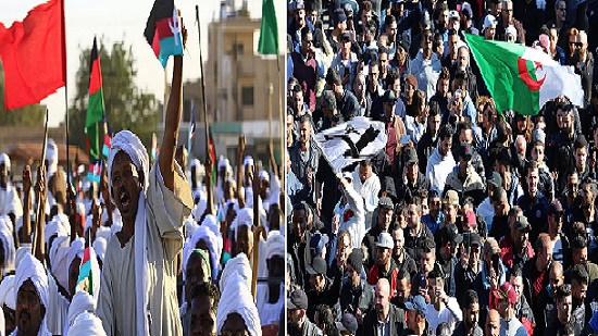  احتجاجات المجتمعات المدنية في السودان والجزائر