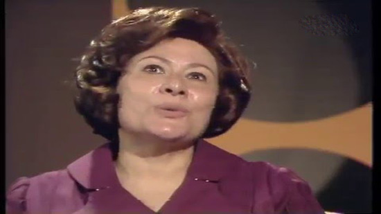  الممثلة المصرية عزيزة حلمي