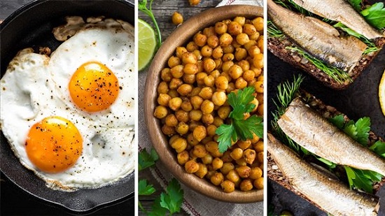 أطعمة تحتوى على البروتين أكثر من البيض وتساعد على انخفاض الوزن