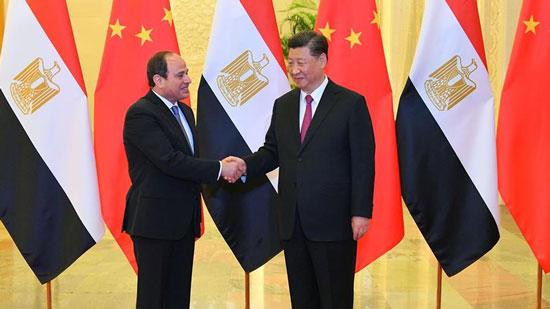 الرئيس الصيني: مصر لديها حضارة عريقة.. وندعم عملية التنمية بها 
