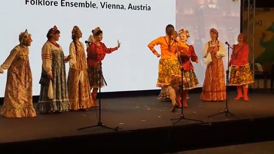  بالفيديو عروض فنية راقصة فى ختام يومين للصين وروسيا بالامم المتحدة 

