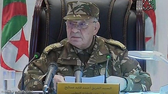 رئيس أركان الجيش الجزائري أحمد قايد صالح - أرشيفية