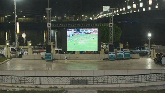  شاشات عرض كبيرة فى  23 مركز للشباب بالإسكندرية تبث مباريات الأمم الإفريقية 