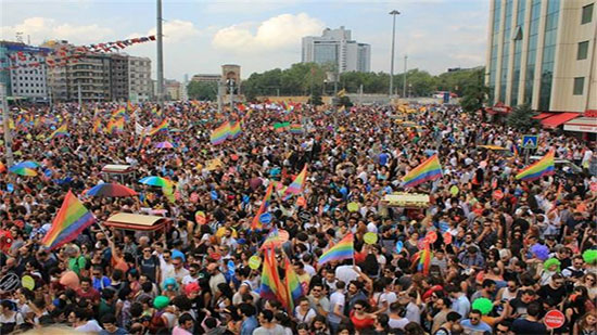 بالفيديو.. ربع مليون شخص يشاركون في مسيرة للمثليين بتل أبيب