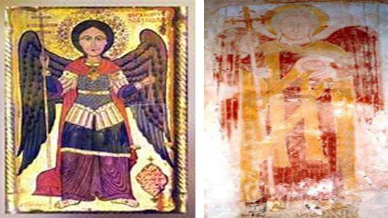 رئيس الملائكة ميخائيل في التراث القبطي
