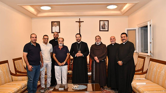 بالصور.. الأنبا باخوم يجتمع بالمجلس الرعوي للكنيسة الكاثوليكية بالإسكندرية