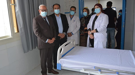 تزامنًا مع ارتفاع إصابات كورونا.. بدء التشغيل التجريبي لمستشفى الصدر ببورسعيد كمستشفى عزل لمرضى كورونا 