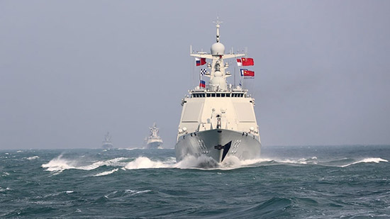 هل نحن على أعتاب حرب عالمية ثالثة: الصين ترسل 6 سفن حربية للشرق الاوسط