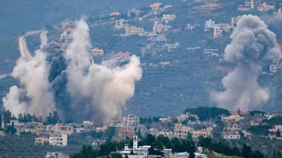 الجيش الإسرائيلي يقصف مباني حزب الله وبنيته التحتية في جنوب لبنان