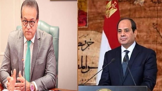  وزير الصحة يهنئ فخامة الرئيس عبدالفتاح السيسي بالذكرى الـ42 لتحرير سيناء