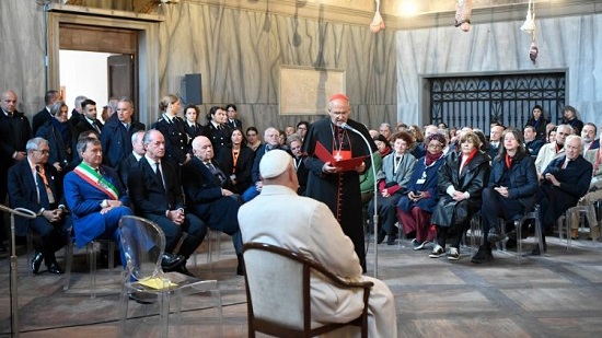  البابا فرنسيس يشدد علي أهمية الفن وحاجة العالم إلى الفنانين في مواجهة شرور مختلفة