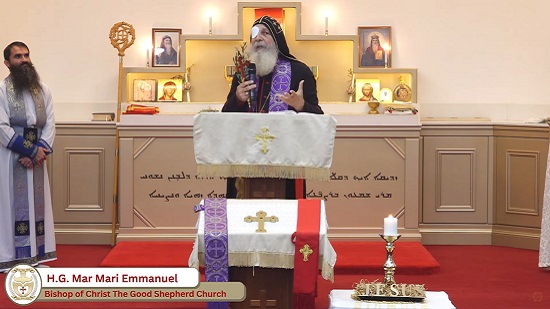 بعد حادث الطعن.. الأسقف مار ماري عمانوئيل يوجه رسالة لكل المسلمين شيعة أو سنة (فيديو)