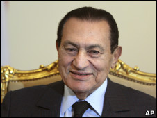 يحكم مبارك مصر منذ ثلاثة عقود