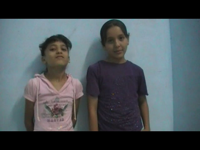 ( اطفال في قرية البرشا ( مبارك عمره ماحب المسيحيين 