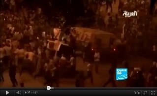 مصطفي الفولي لفرانس 24 :رأيت قوات الجيش تلقي بمتظاهري ماسبيرو في النيل