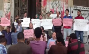 بالفيديو هتافات أمام النائب العام: قالوا حرية وقالوا عدالة شفنا وقاحة وشفنا خيانة