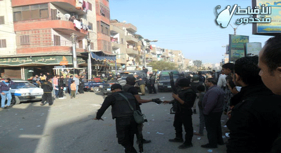 الجيش يطارد فلول متظاهري التنظيم الإرهابي ببني سويف