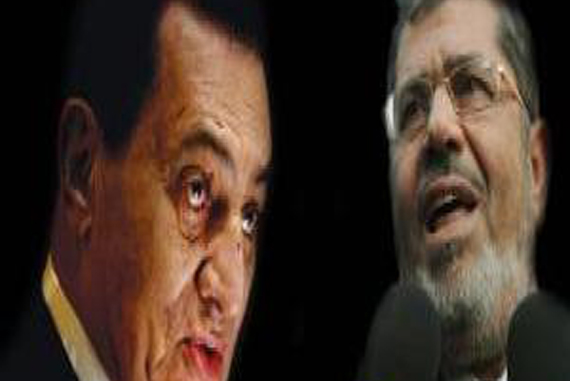  مبارك و مرسي
