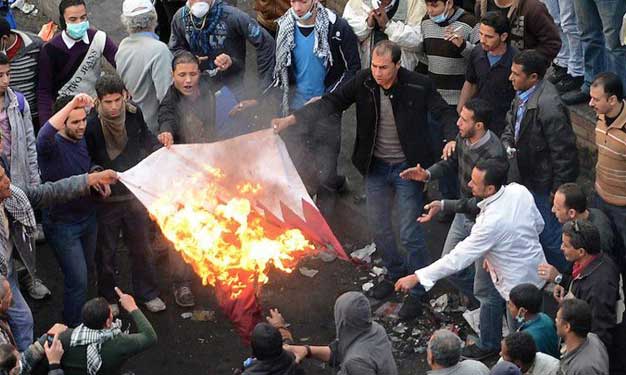 عم مرسى يدعو لحرق صور السيسى