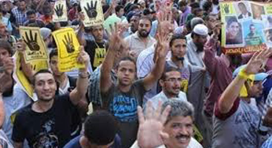 تظاهرات الإرهابية تقوم على المراهقين ببني سويف 