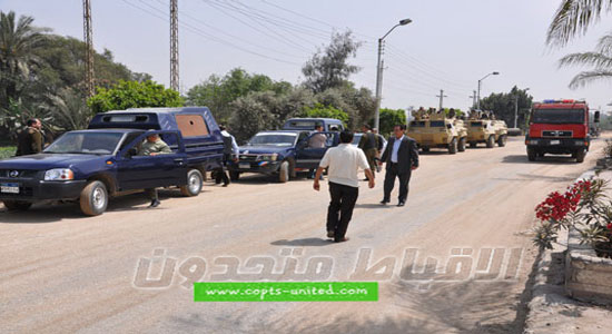 محافظ بني سويف ومدير الأمن وقائد الجيش يقودون حملة لإزالة التعديات